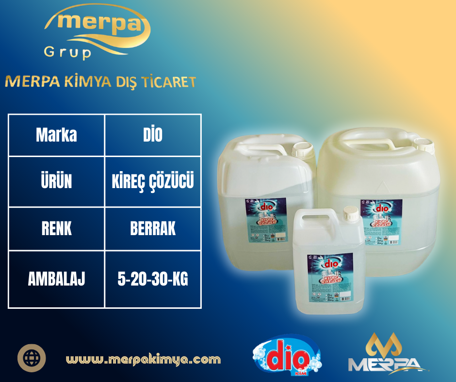 DİO KİREÇ ÇÖZÜCÜ